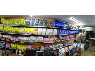 Cats and dogs food and accessories